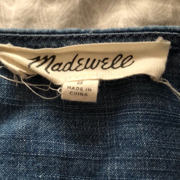 Madewell Denim Blouse - Picture 2 of 2